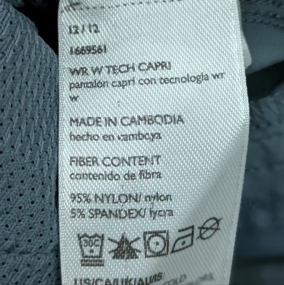 Eddie Bauer Women's Slate Rainier Capri Tech Pant - Picture 12 of 12